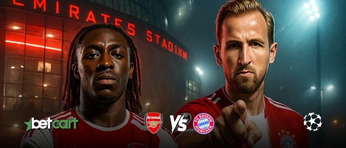 پیش‌بینی آرسنال و بایرن مونیخ؛ نبرد صدرنشینان لیگ قهرمانان اروپا