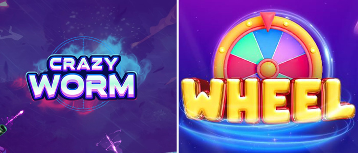بررسی دو بازی مهارتی "Wheel" و "Crazy Worm"